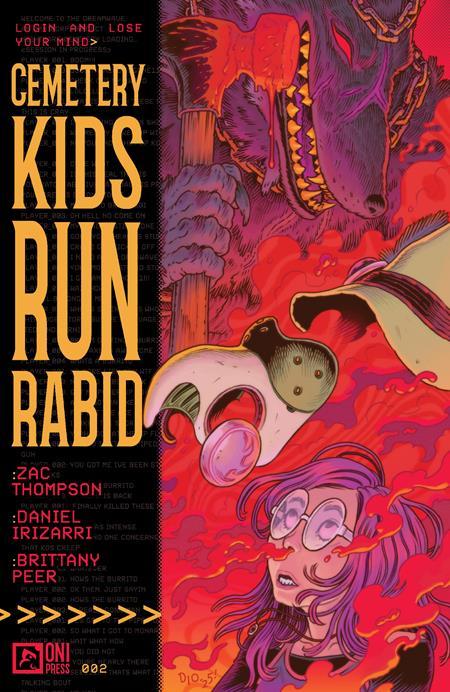 CEMETERY KIDS RUN RABID #2 CVR A DANIEL IRIZARRI (OF 4)
