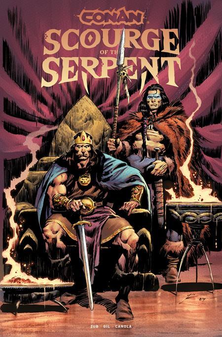 CONAN THE BARBARIAN SCOURGE OF THE SERPENT #1 CVR A ROBERTO DE LA TORRE (OF 4)