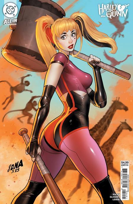 HARLEY QUINN #54 CVR B DAVID NAKAYAMA CARD STOCK VAR