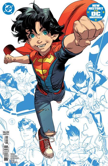 NEW HISTORY OF THE DC UNIVERSE #4 CVR B DAN MORA CARD STOCK VAR (OF 4)