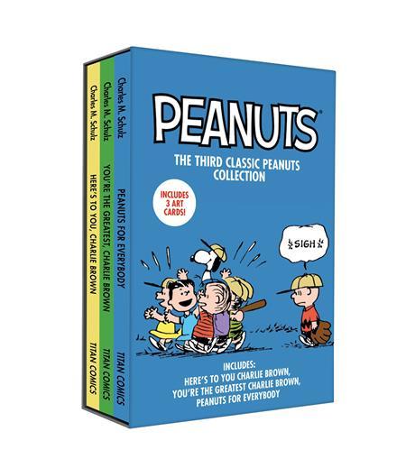 PEANUTS THE THIRD CLASSIC PEANUTS COLLECTION TP SLIPCASE SET