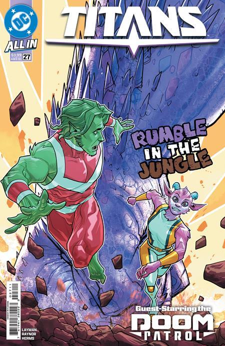 TITANS #27 CVR A PETE WOODS