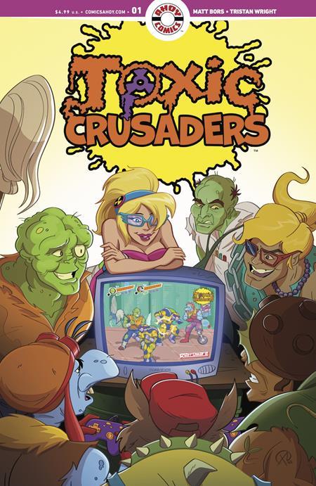 TOXIC CRUSADERS #1 CVR C 5 COPY RETROWARE GAME ART UNLOCK VAR (OF 5)