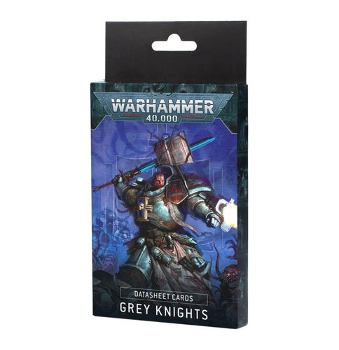 WARHAMMER 40K DATASHEET CARDS GREY KNIGHTS