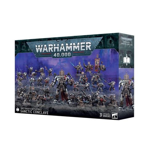 WARHAMMER 40K GREY KNIGHTS SANCTIC CONCLAVE BATTLEFORCE