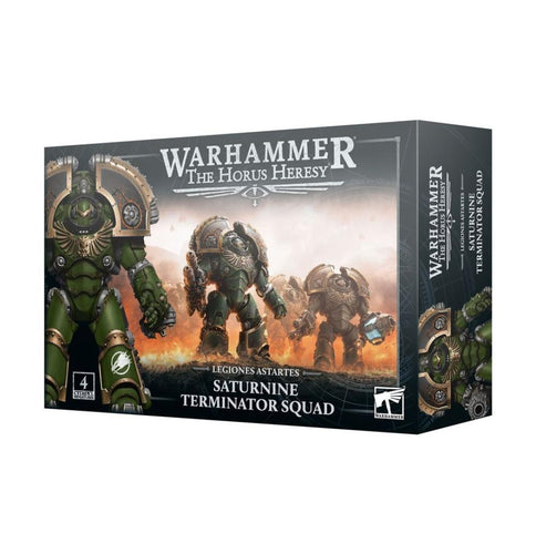 WARHAMMER: THE HORUS HERESY LEGIONES ASTARTES SATURNINE TERMINATOR SQUAD