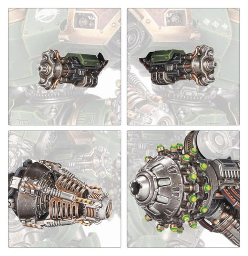 WARHAMMER THE HORUS HERESY LEGIONS IMPERIALIS: LEGIONES ASTARTES SATURNINE DREADNOUGHT WEAPONS OPHION CONFIGURATION