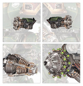 WARHAMMER THE HORUS HERESY LEGIONS IMPERIALIS: LEGIONES ASTARTES SATURNINE DREADNOUGHT WEAPONS OPHION CONFIGURATION