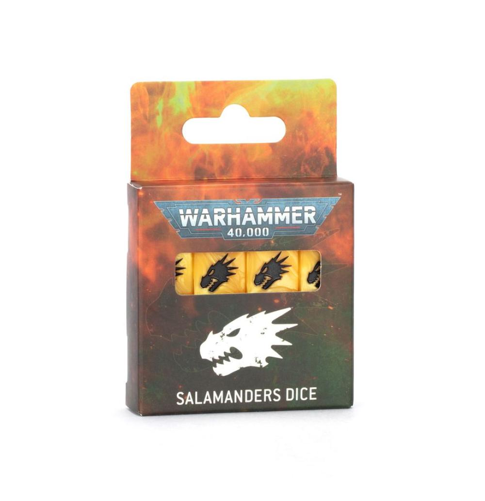WARHAMMER 40K SALAMANDERS DICE