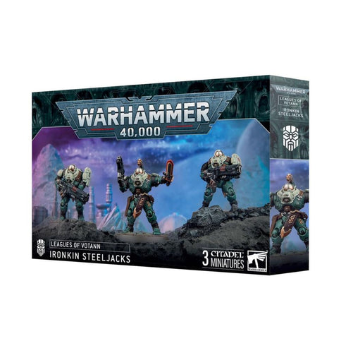 WARHAMMER 40K LEAGUES OF VOTANN : IRONKIN STEELJACKS