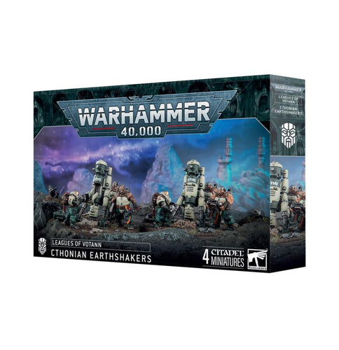 WARHAMMER 40K LEAGUES OF VOTANN : CTHONIAN EARTHSHAKERS