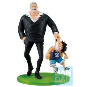 ONE PIECE FIGURE MONKEY.D.LUFFY & MONKEY.D.GARP