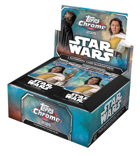 2025 TOPPS CHROME STAR WARS HOBBY BOX