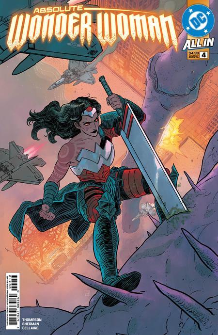 ABSOLUTE WONDER WOMAN #4 THIRD PRINTING CVR A