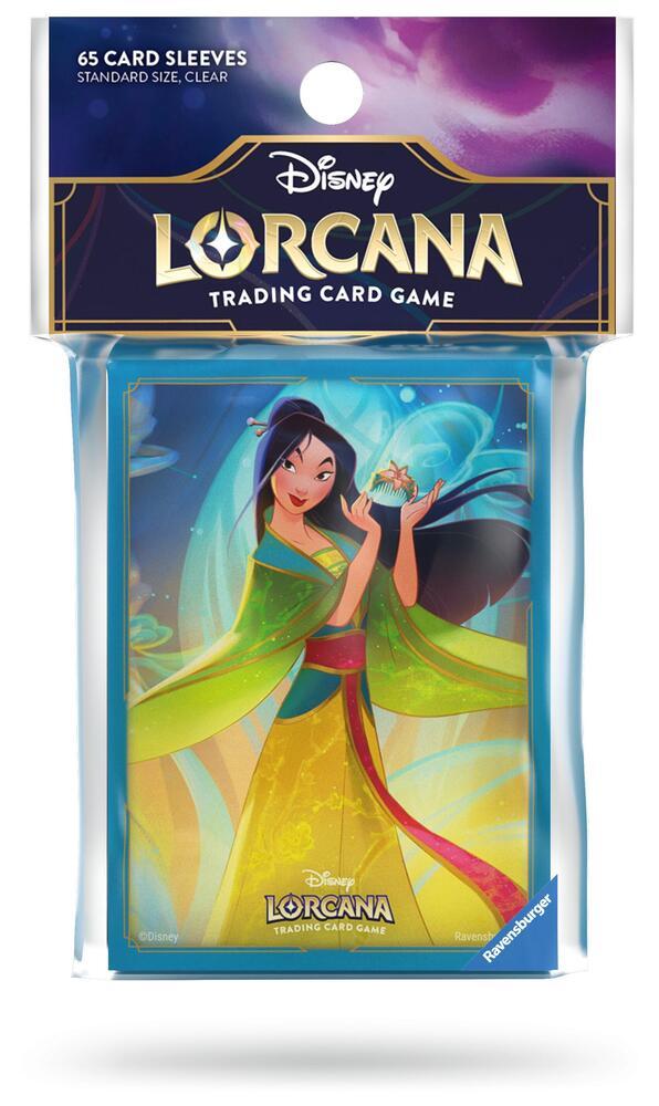 DISNEY LORCANA TCG CARD SLEEVES 65CT FABLED MULAN