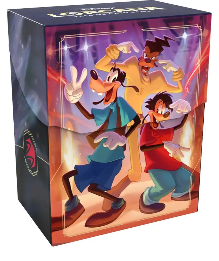 DISNEY LORCANA TCG FABLED GOOFY DECK BOX