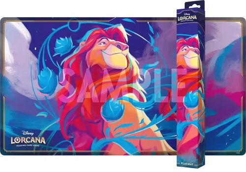 DISNEY LORCANA TCG FABLED MUFASA PLAYMAT