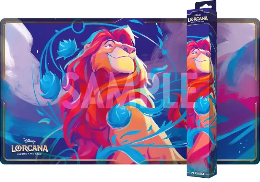 DISNEY LORCANA TCG FABLED MUFASA PLAYMAT