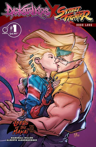 DARKSTALKERS X STREET FIGHTER DARK LOVE #1 ONE SHOT CVR A ALBERTO ALBURQUERQUE