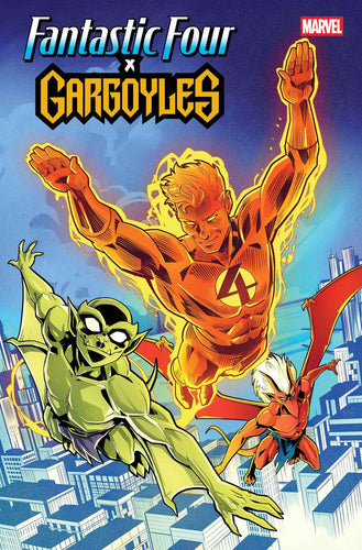 FANTASTIC FOUR GARGOYLES #1 LUCIANO VECCHIO FOIL VAR CVR C