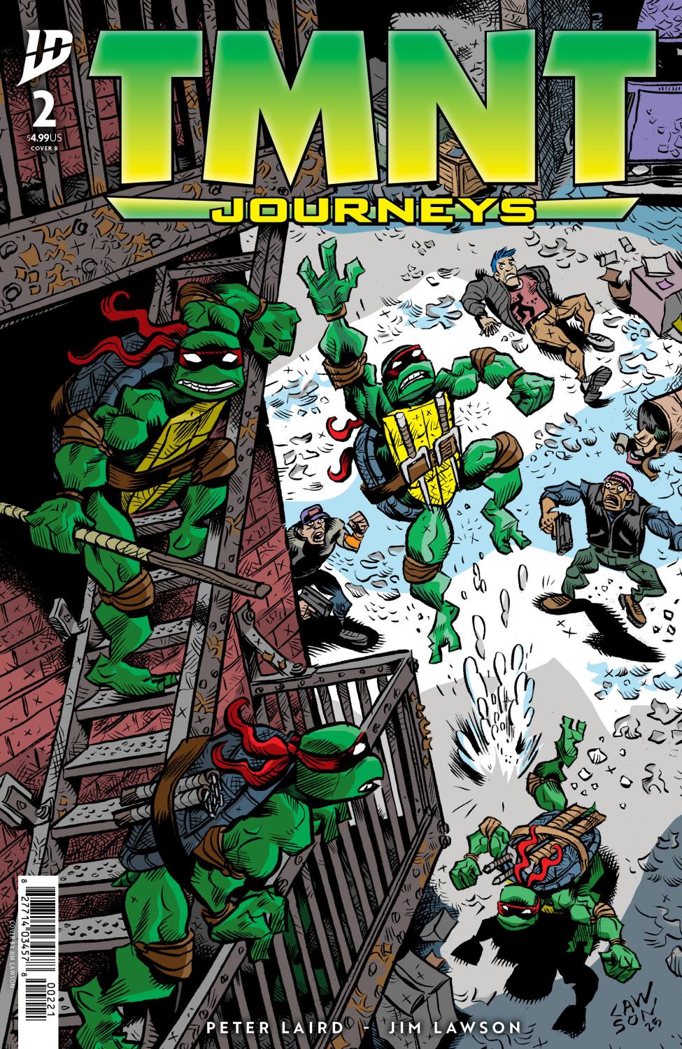 TMNT JOURNEYS #2 VAR B LAWSON CVR B