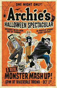 ARCHIES HALLOWEEN SPECTACULAR #1 ONE SHOT CVR B BOB WHITE RETRO ART VAR