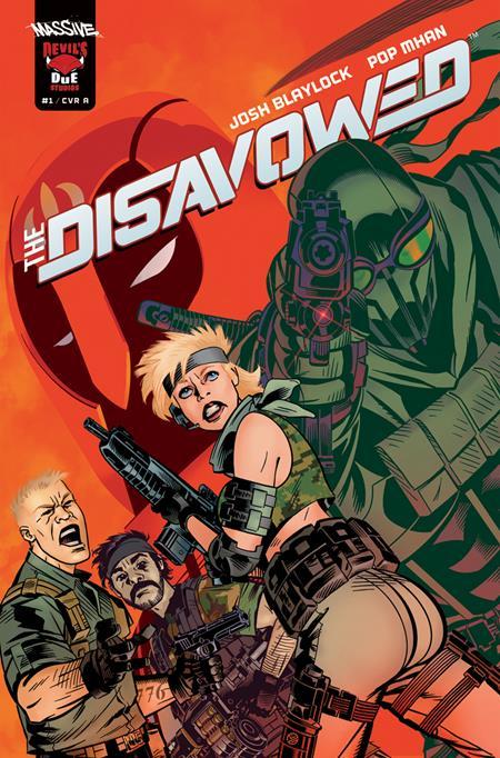 DISAVOWED #1 CVR A MICHAEL GOLDEN OF 5