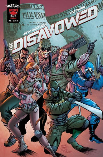 DISAVOWED #1 CVR D TIM SEELEY HOMAGE VAR OF 5