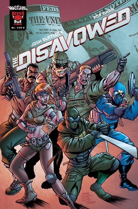 DISAVOWED #1 CVR D TIM SEELEY HOMAGE VAR OF 5
