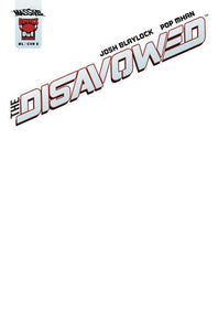 DISAVOWED #1 CVR E BLANK SKETCH VAR