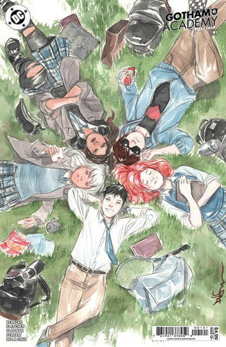 GOTHAM ACADEMY FIRST YEAR #1 CVR B DUSTIN NGUYEN CARD STOCK VAR OF 6