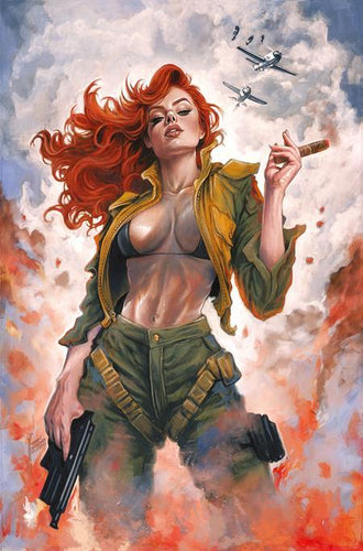 HEAT SEEKER EXPOSED A GUN HONEY SERIES #1 CVR N SDCC EXCLUSIVE TEHANI FARR VIRGIN VAR