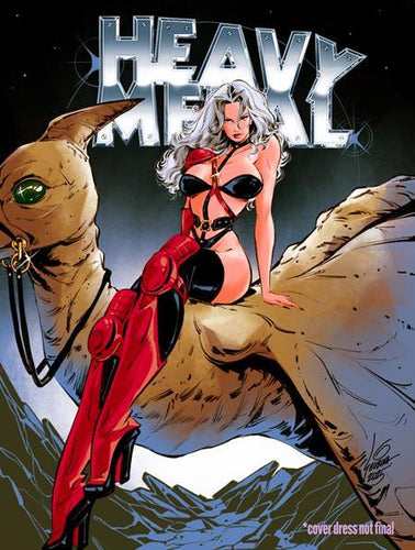 HEAVY METAL MAGAZINE #3 CVR D SVETA SHUBINA MASSIVE SELECT EXCLUSIVE VAR