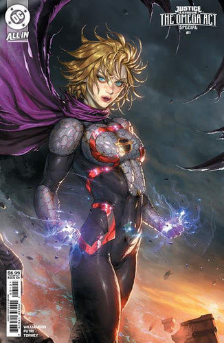 JUSTICE LEAGUE THE OMEGA ACT SPECIAL #1 ONE SHOT CVR B KYUYONG EOM CARD STOCK VAR DC KO