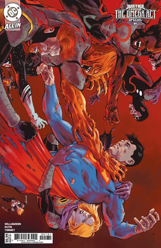 JUSTICE LEAGUE THE OMEGA ACT SPECIAL #1 ONE SHOT CVR C FERNANDO BLANCO CARD STOCK VAR DC KO