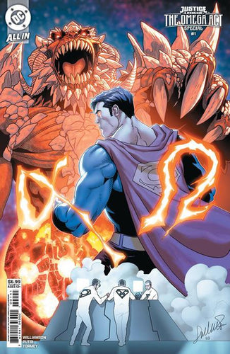 JUSTICE LEAGUE THE OMEGA ACT SPECIAL #1 ONE SHOT CVR D SALVADOR LARROCA CARD STOCK VAR DC KO