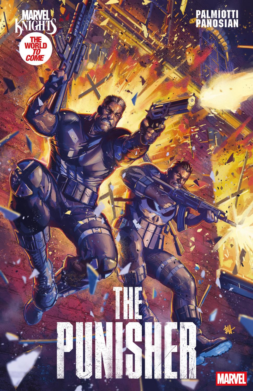 MARVEL KNIGHTS PUNISHER #1 BEN HARVEY VAR CVR B