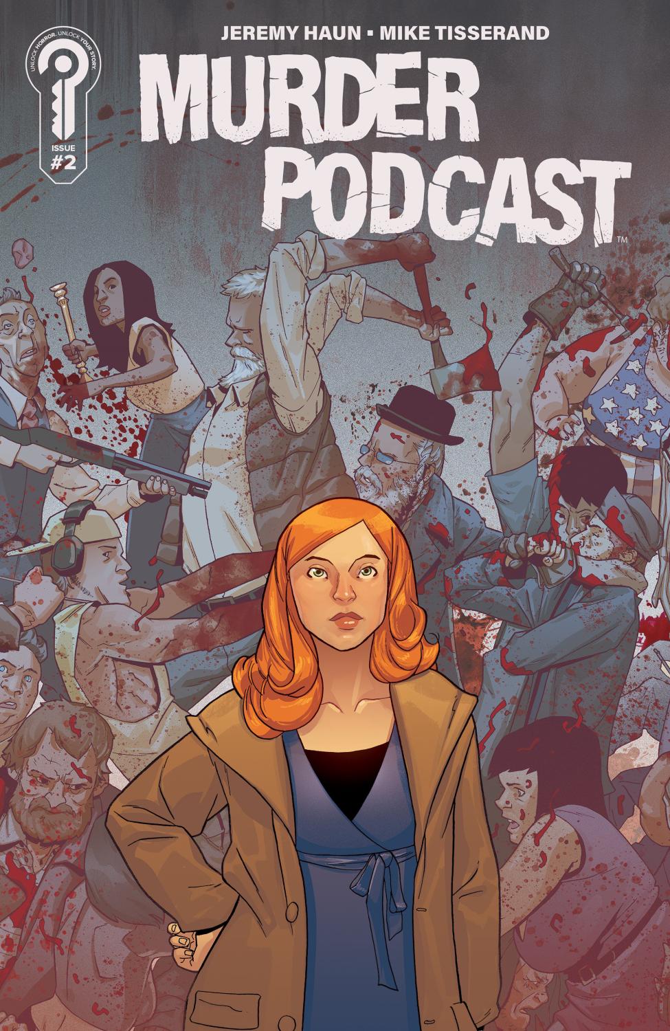 MURDER PODCAST #2 CONNECTED COVER B MIKE TISSERAND CVR B
