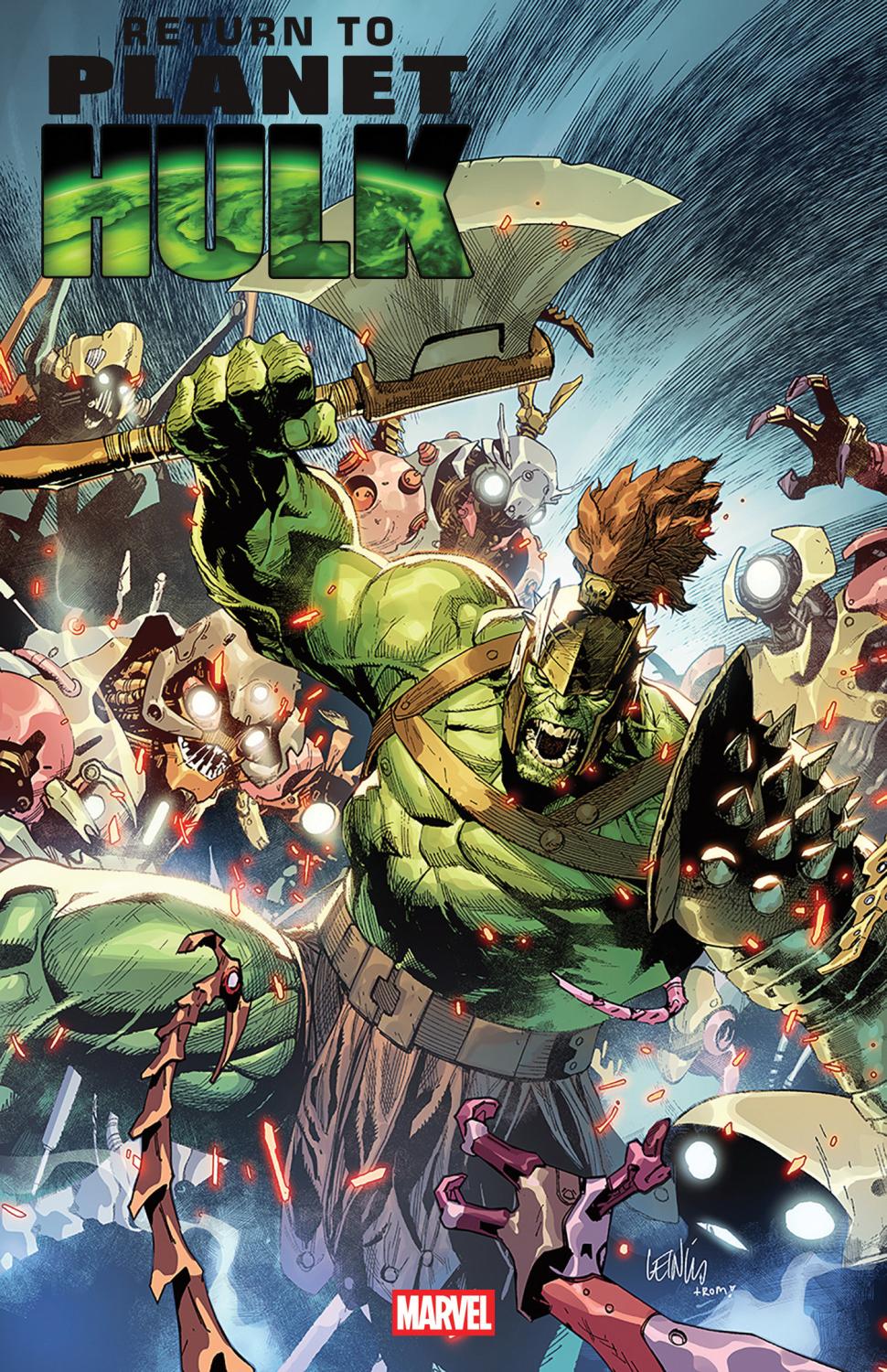 RETURN TO PLANET HULK #1 LEINIL FRANCIS YU VAR CVR B