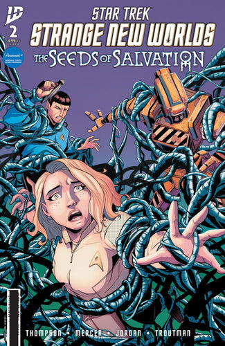 STAR TREK STRANGE NEW WORLDS--THE SEEDS OF SALVATION #2 COVER A MERCER CVR A