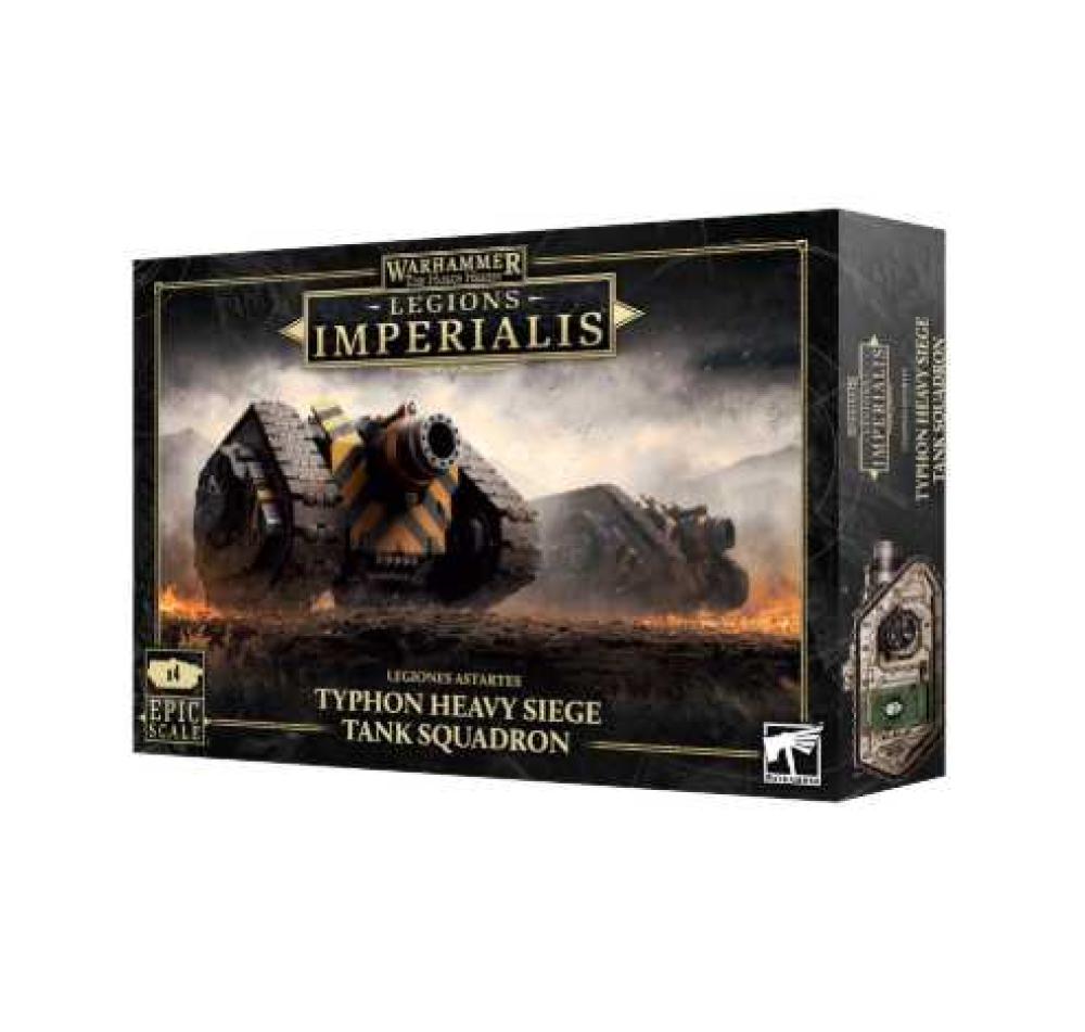 WARHAMMER THE HORUS HERESY LEGIONS IMPERIALIS: TYPHON HEAVY SIEGE TANK SQUADRON