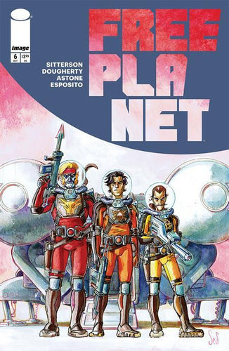 FREE PLANET #6 CVR A JED DOUGHERTY