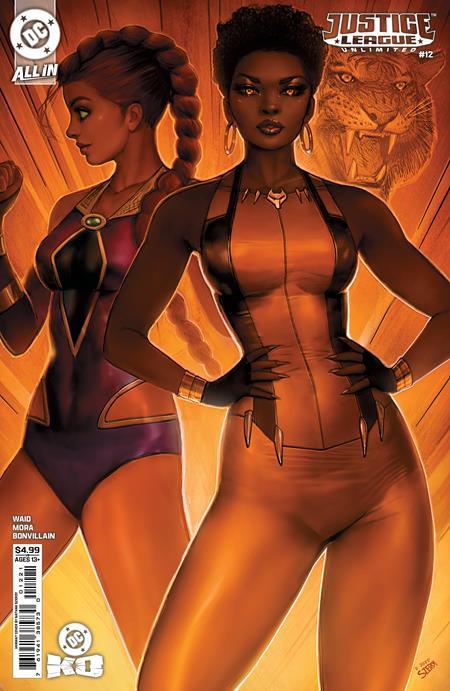 JUSTICE LEAGUE UNLIMITED #12 CVR B NATHAN SZERDY CARD STOCK VAR DC K.O.