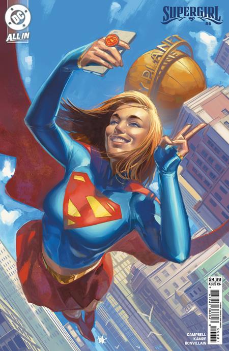 SUPERGIRL #6 CVR C BEN HARVEY CARD STOCK VAR