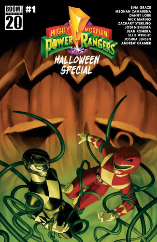 MIGHTY MORPHIN POWER RANGERS HALLOWEEN SPECIAL #1 A MAIN DRESSED MERCADO CVR A
