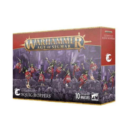 WARHAMMER AGE OF SIGMAR-GLOOMSPITE GITZ- SQUIG HOPPERS