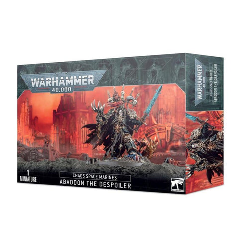 WARHAMMER 40K-CHAOS SPACE MARINES-ABADDON-THE DESPOILER