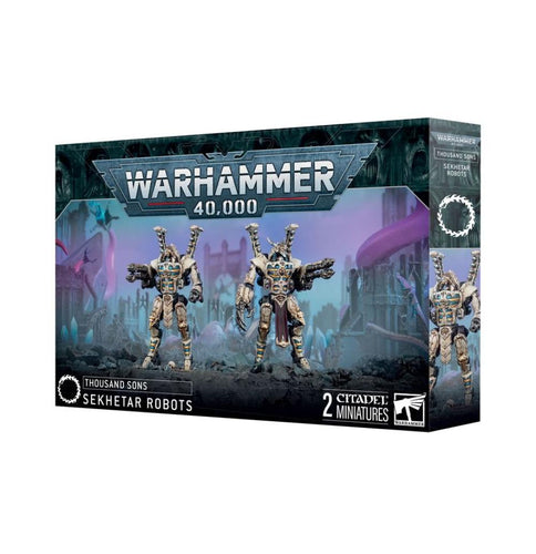WARHAMMER 40K THOUSAND SONS SEKHETAR ROBOTS