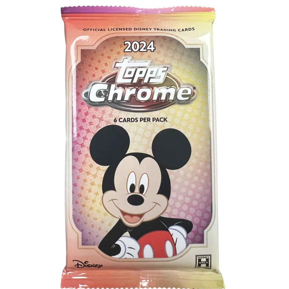 2025 TOPPS DISNEY CHROME HOBBY PACK