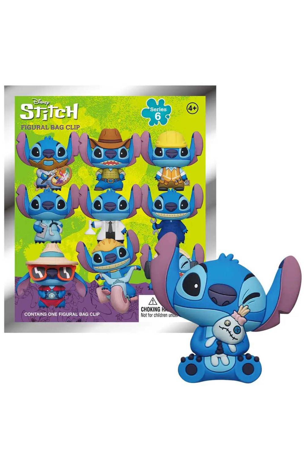 LILO AND STITCH SERIES 6 FOAM BAG CLIP